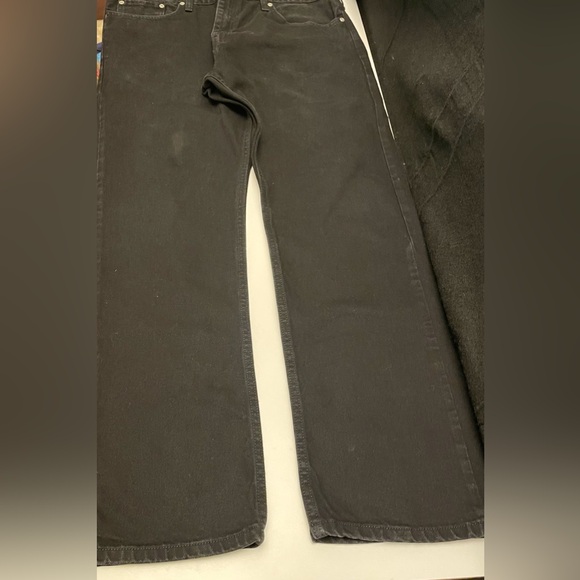 NAUTICA JEANS COMPANY MEN’S BLACK JEANS, RELAXED FIT 36 X 32 - Picture 3 of 11